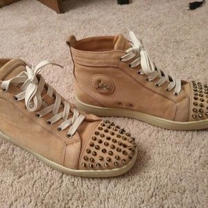 Christian Louboutin suede shoes